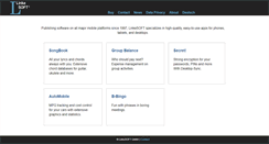 Desktop Screenshot of linkesoft.com